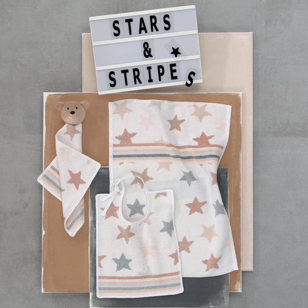 [FEILER] STARS &amp; STRIPES 영유아용 수건 시리즈